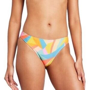 wild fable Size M Ultra Cheeky Bikini Bottom in Abstract Print, NEW with Tag